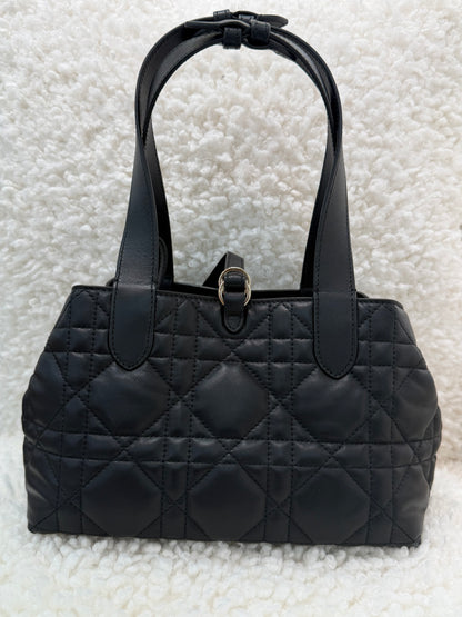 DIOR SMALL TOUJOURS BAG, Black/Gold