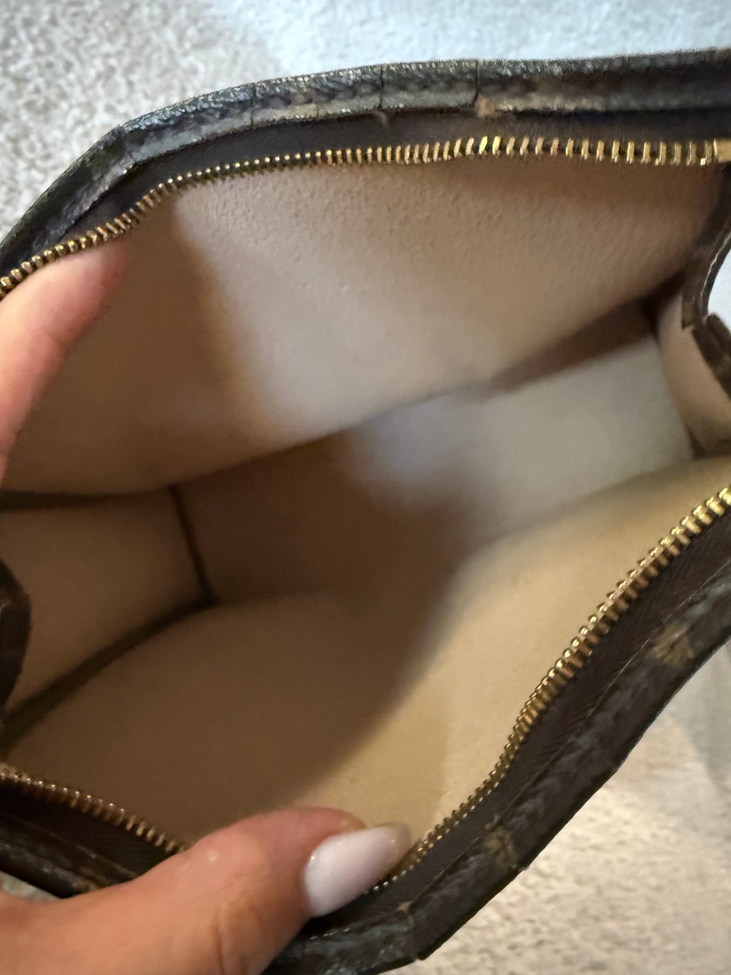 LV Louis Vuitton Toiletry Pouch in Monogram Canvas