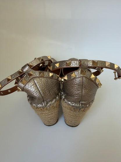 Valentino Rockstud Wedges