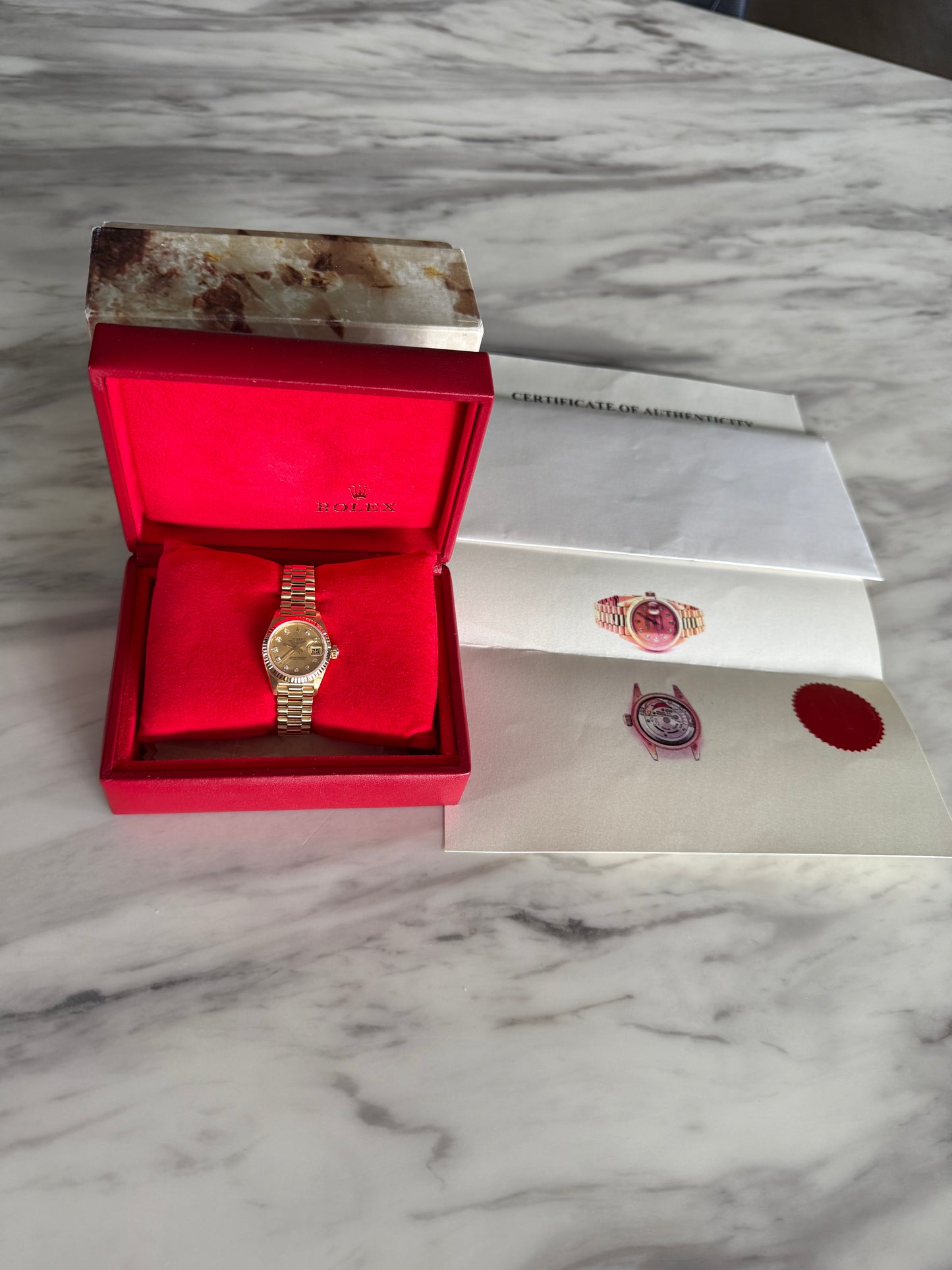 Rolex Datejust 18k gold 26mm