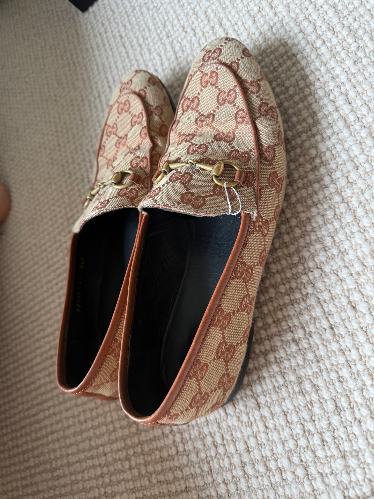 Gucci Monogram Loafers Size 41