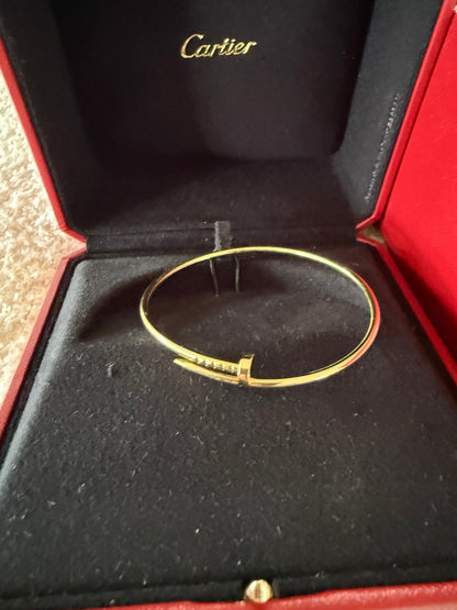 Cartier Juste in clou Size 18