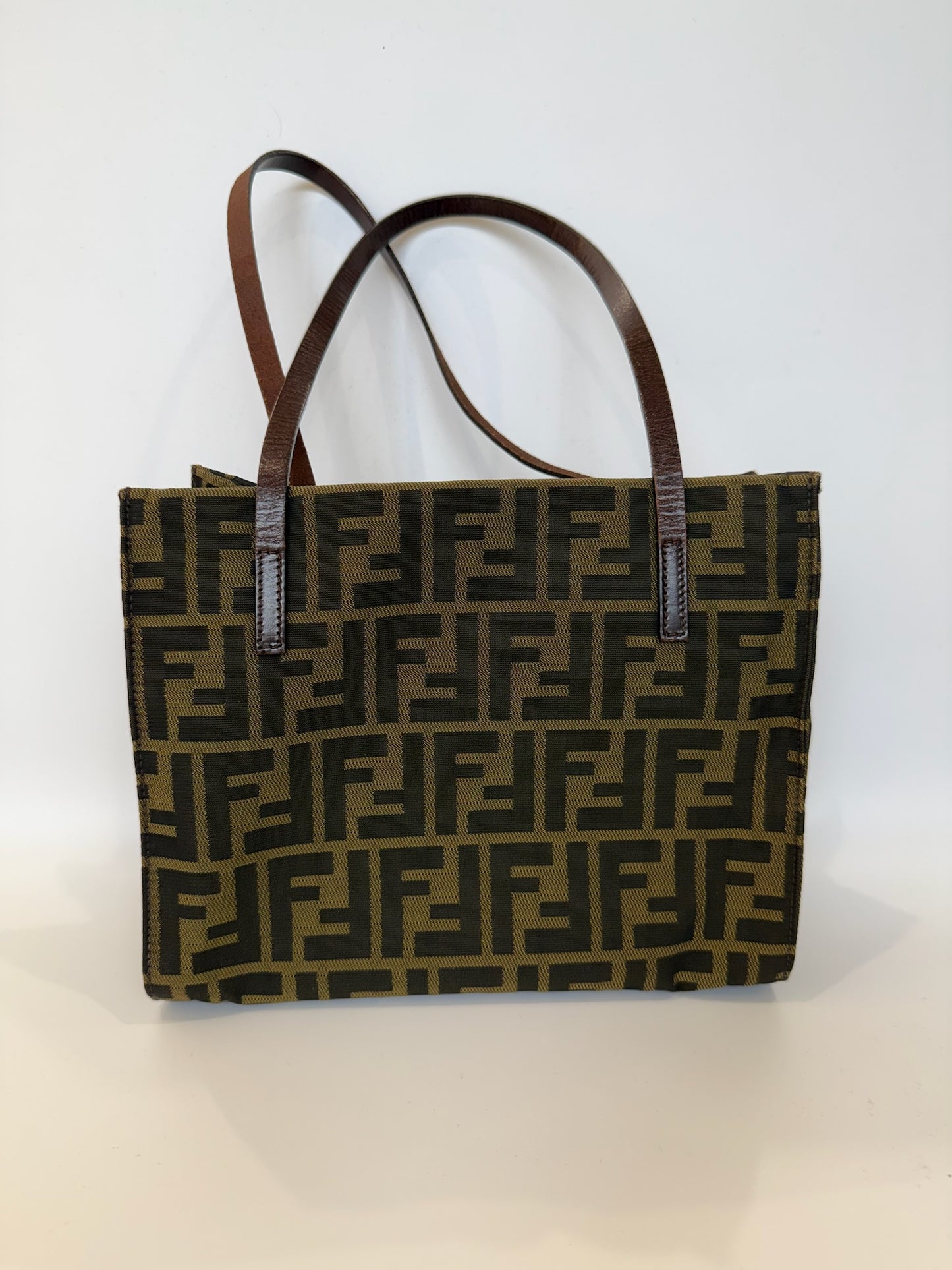 Fendi Zucca shopper tote