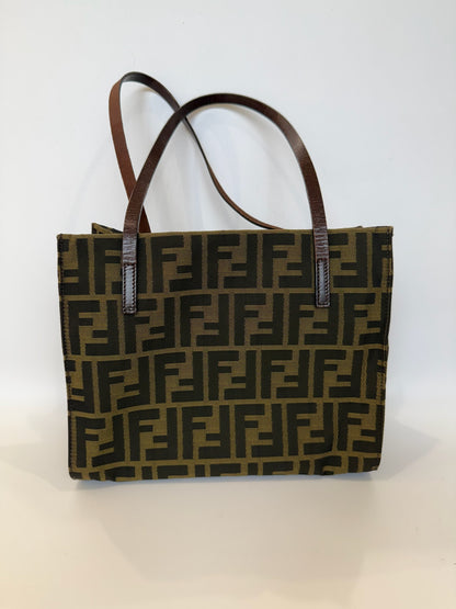 Fendi Zucca shopper tote