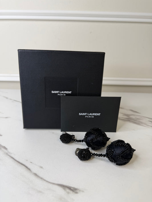 Saint Laurent Clip on Earrings