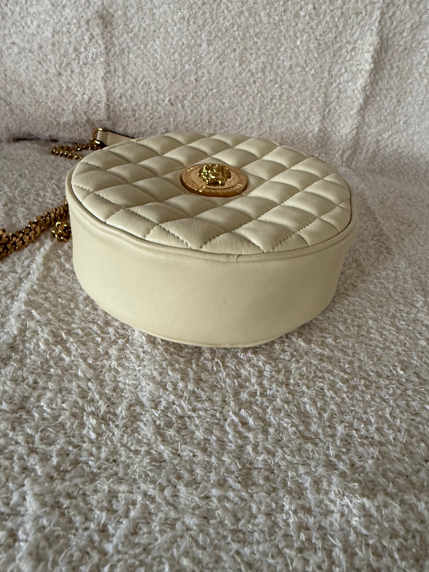 Versace round cross body bag