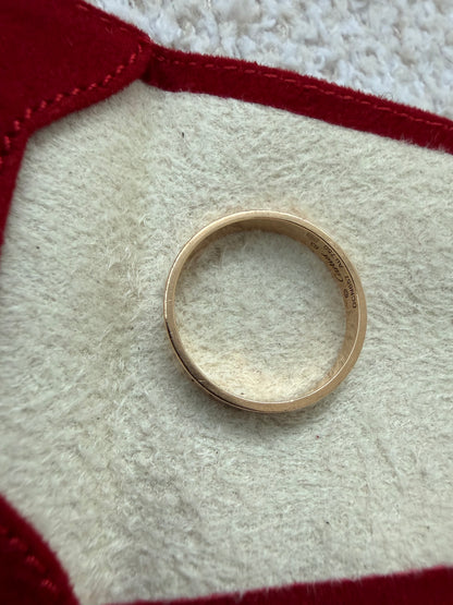Cartier love ring goes good size 63