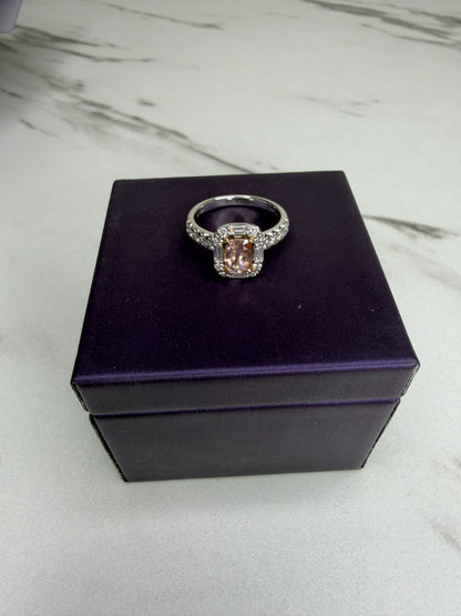 Anton Peach Pink Sapphire Ring