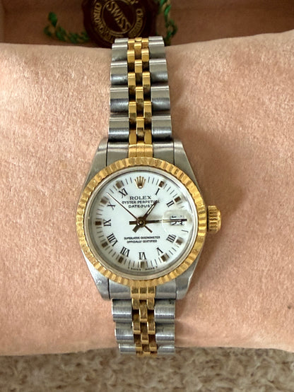 Rolex Datejust ladies 26mm two tone
