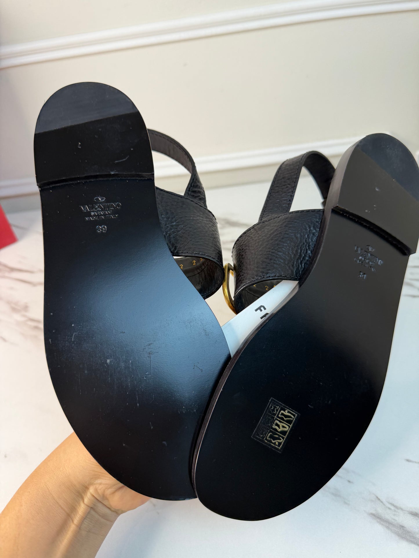 Valentino Sandals , Brand New , Size 39