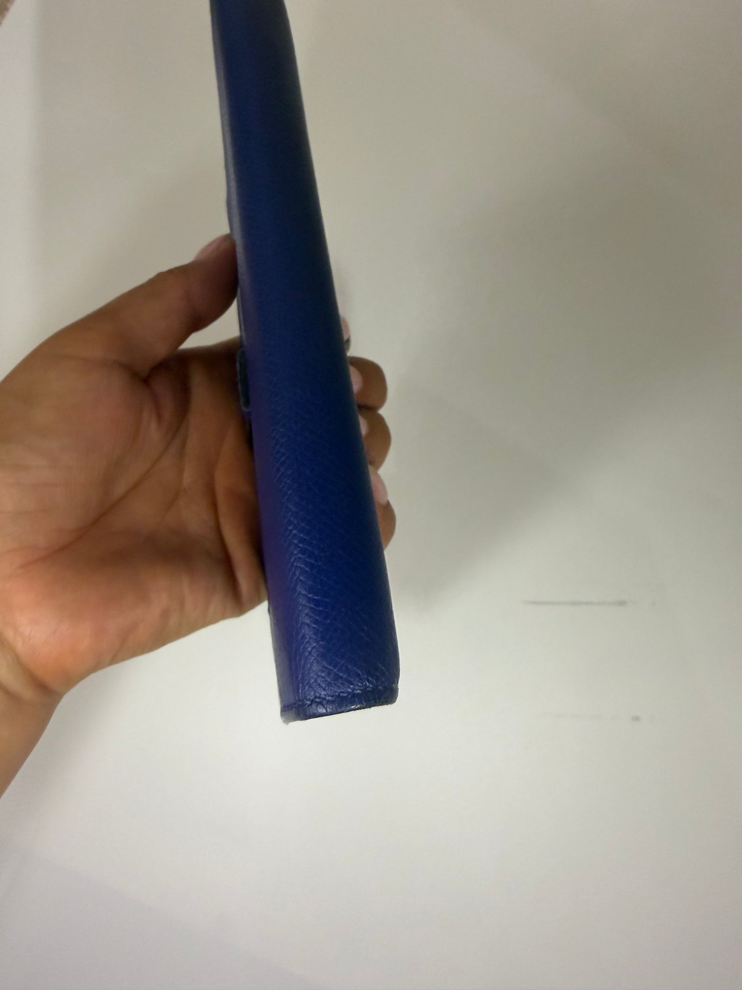 Hermes Bearn Wallet in Blue Electric