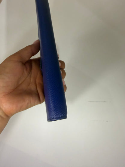Hermes Bearn Wallet in Blue Electric