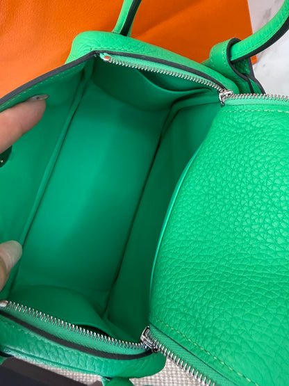 Hermès Mini Lindy clemence bag