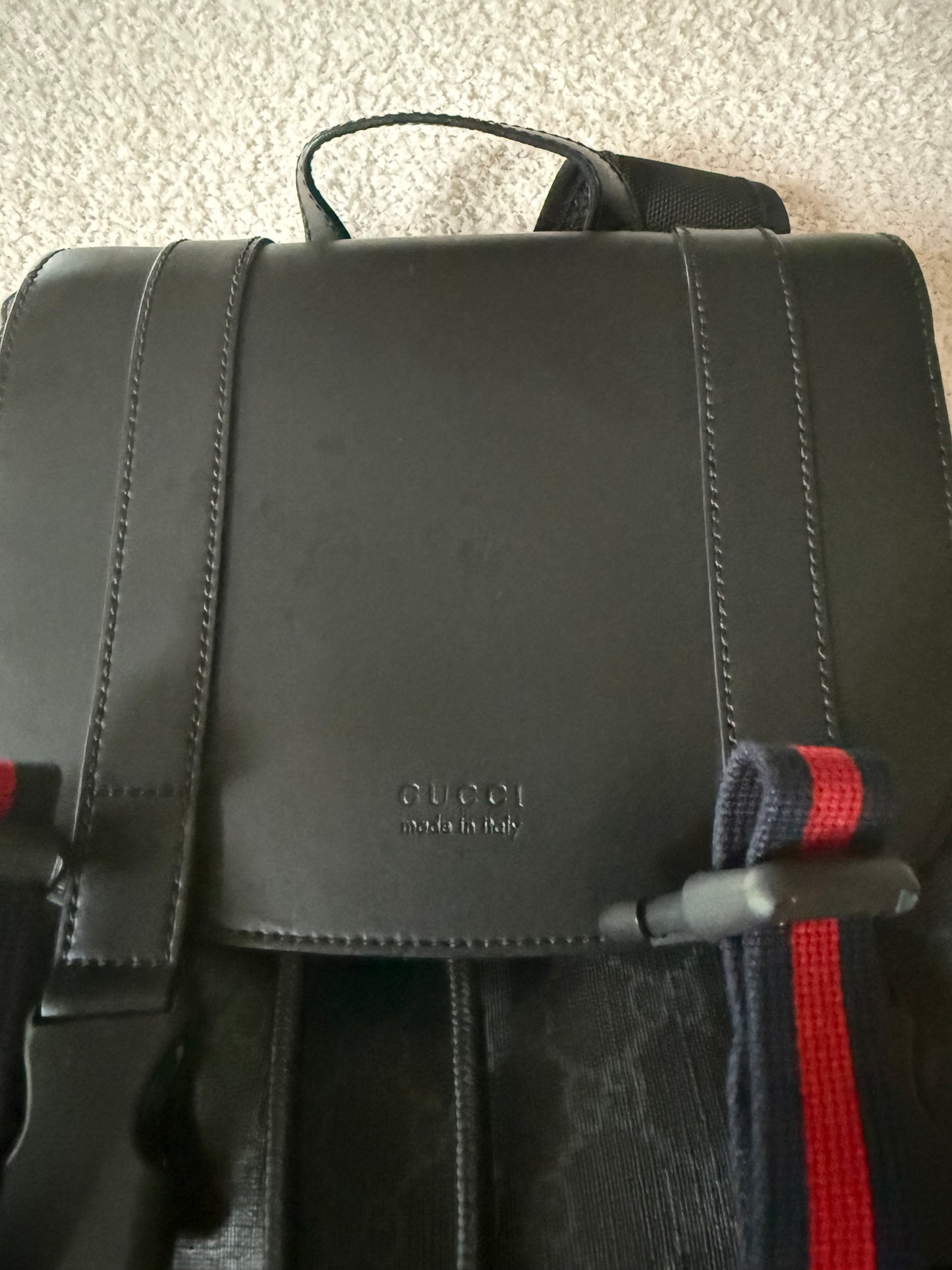 Gucci Soft Backpack in GG Supreme canvas