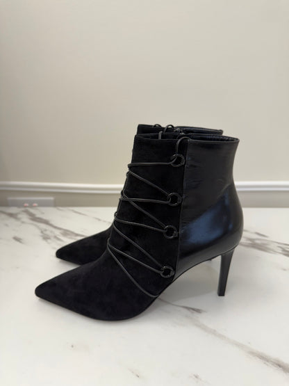 Saint Laurent Suede & Leather Boots