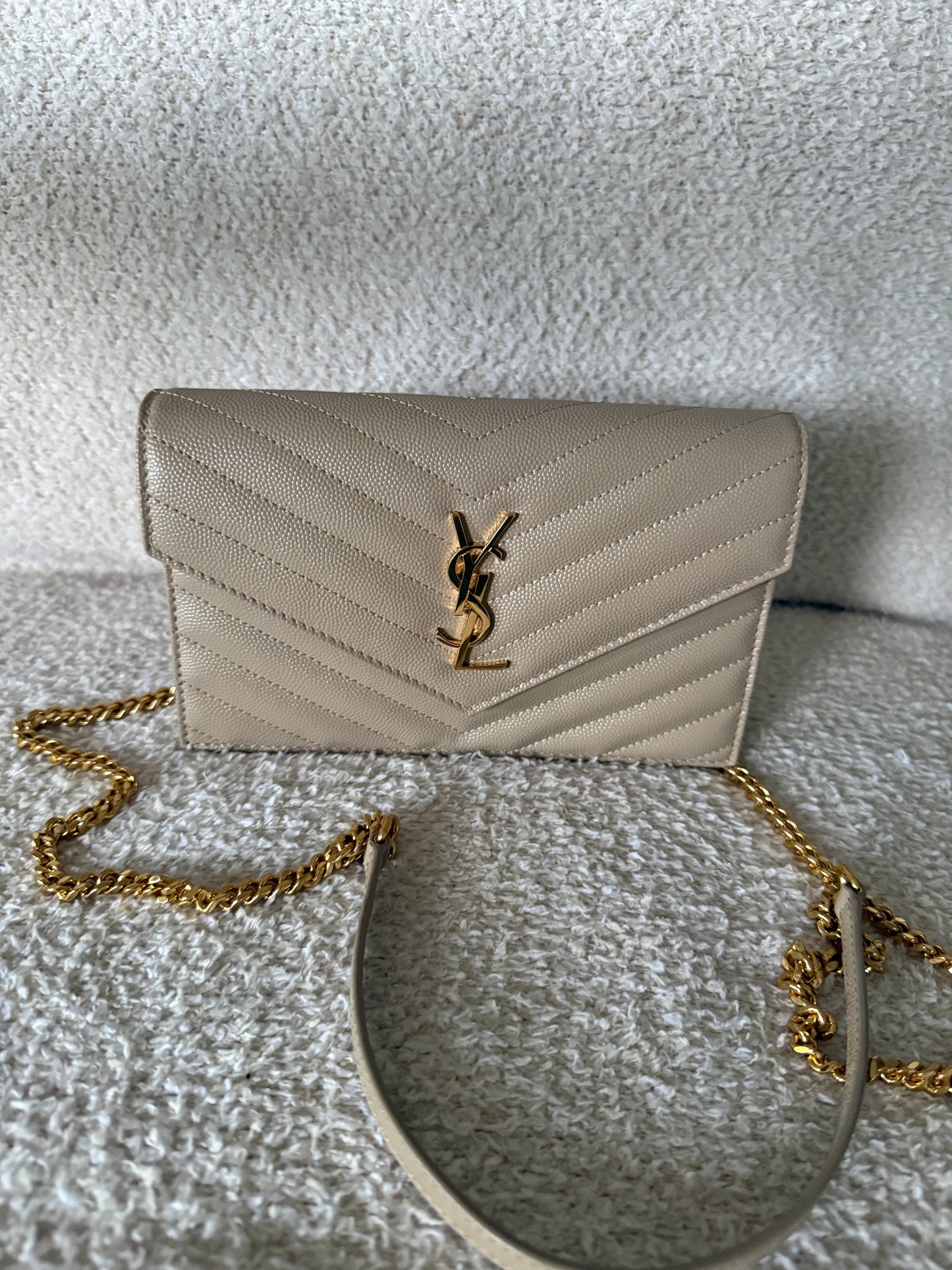 Saint Laurent Cassandre Envelope Chain bag