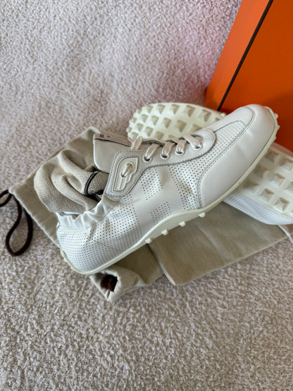 Hermes sneakers size 38.5