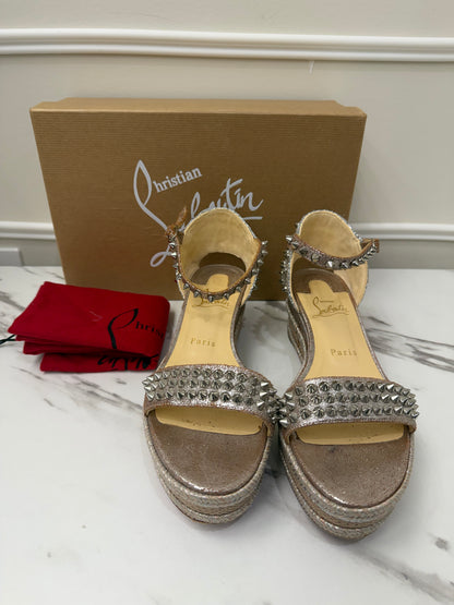Christian Louboutin Wedges, Size 38
