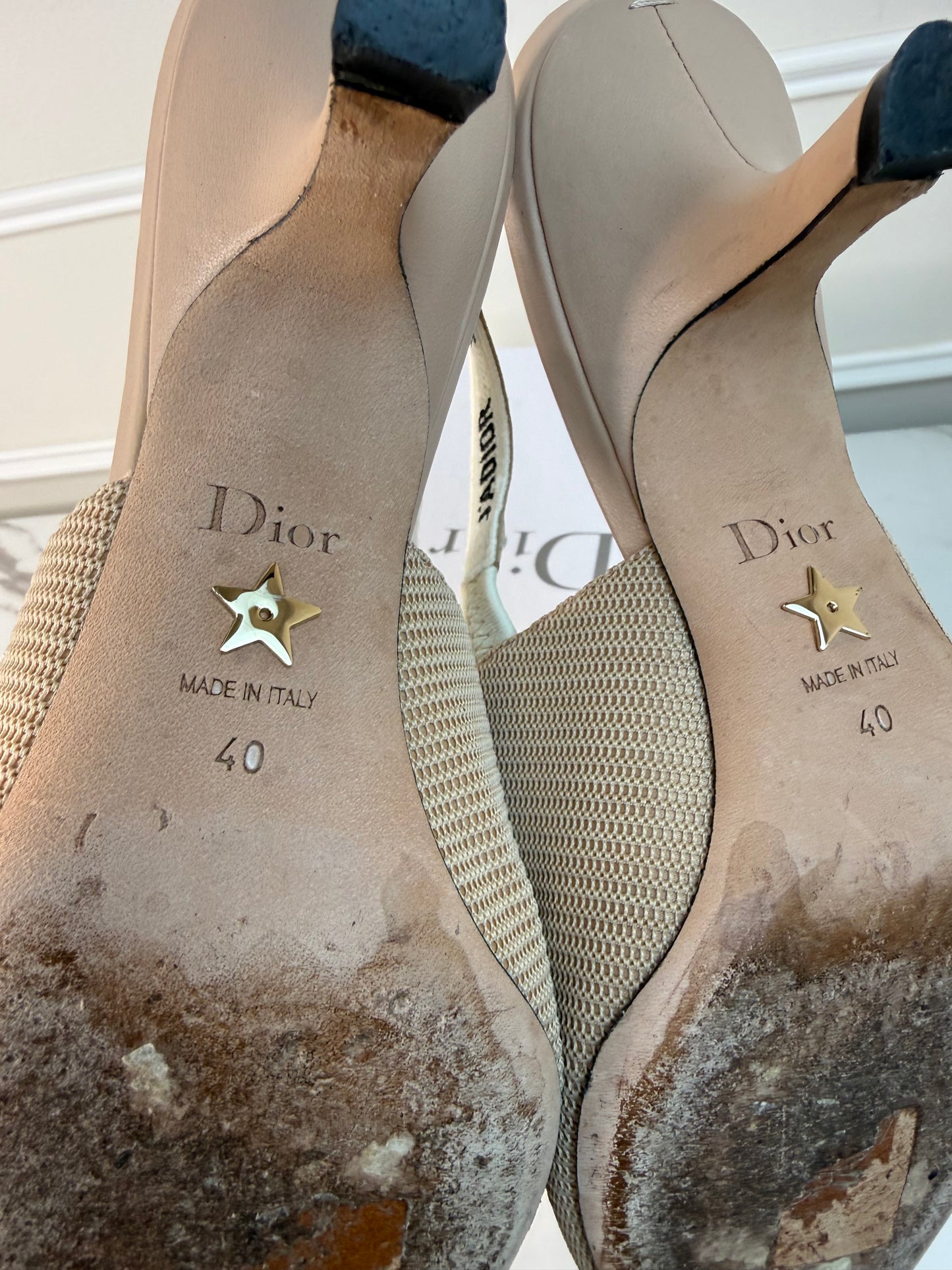 Christian Dior J'Adior slingback pumps size 40