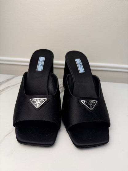 Prada Mules, Size 38,