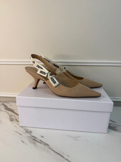 Christian Dior J'Adior slingback pumps size 40