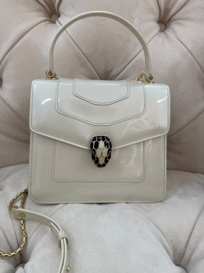 BVLGARI Serpenti Forever Varnished Bag