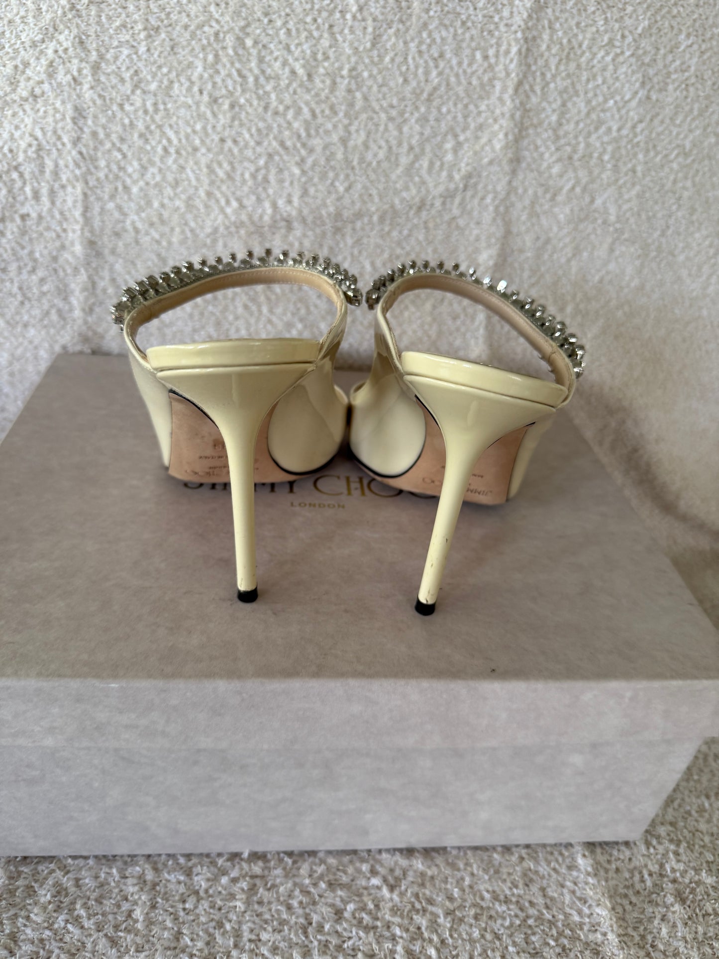Jimmy Choo Bing 100 mules size 39