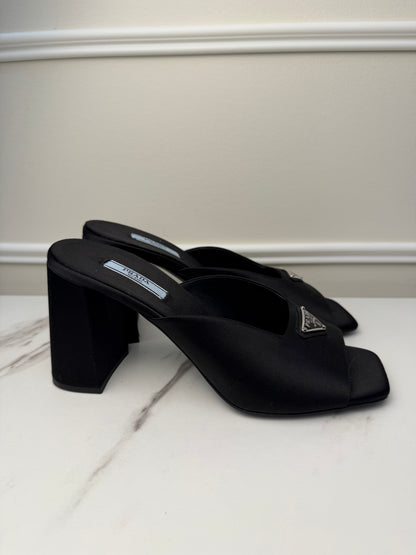 Prada Mules, Size 38,