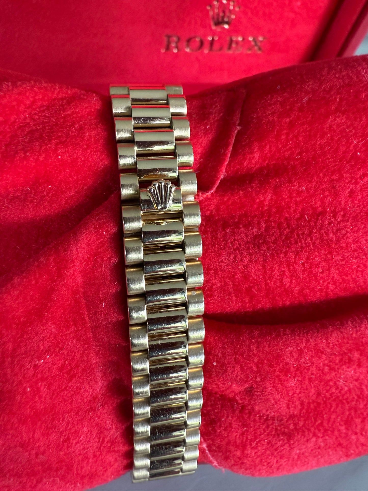 Rolex Datejust 18k gold 26mm