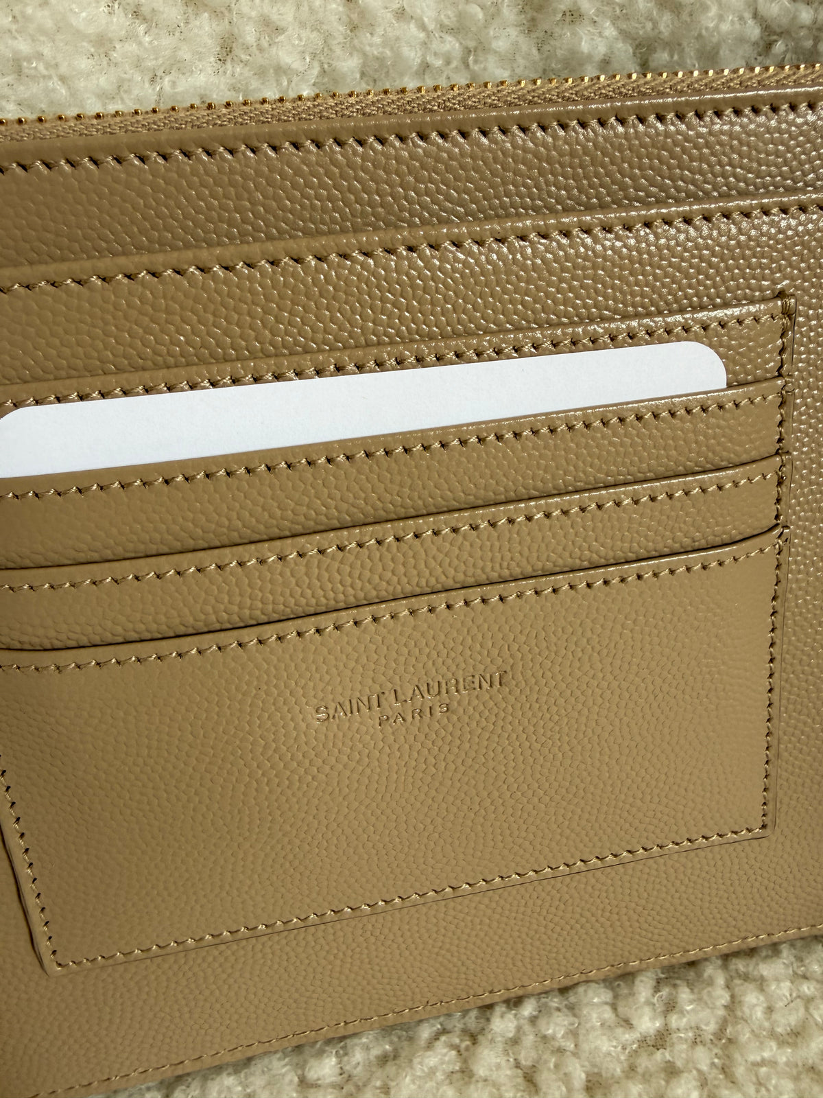 Saint Laurent Cassandre Matelassé Large Pouch