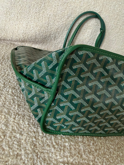 Goyard  Anjou PM Tote Bag in green