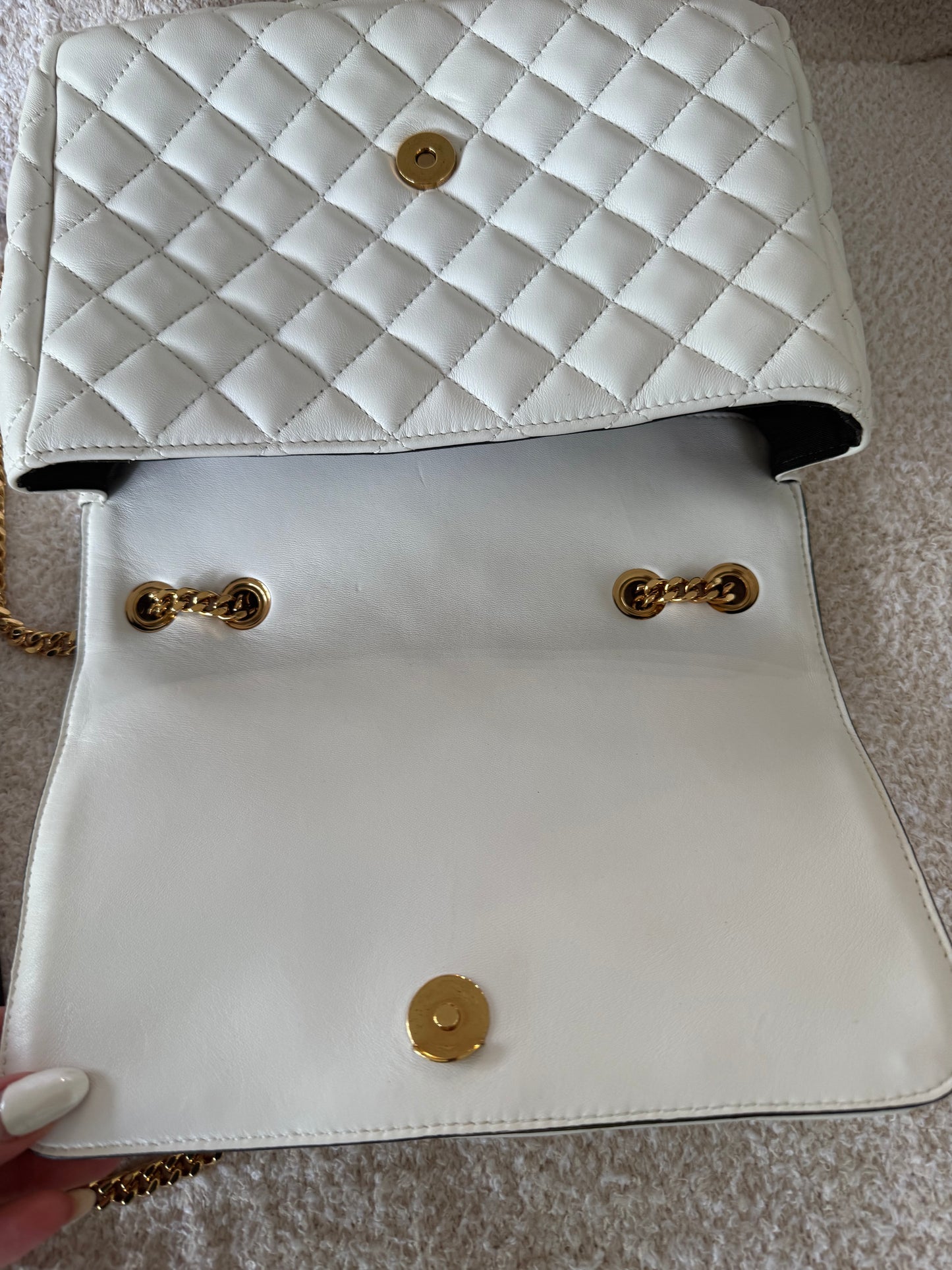 Versace Medusa quilted Nappa bag