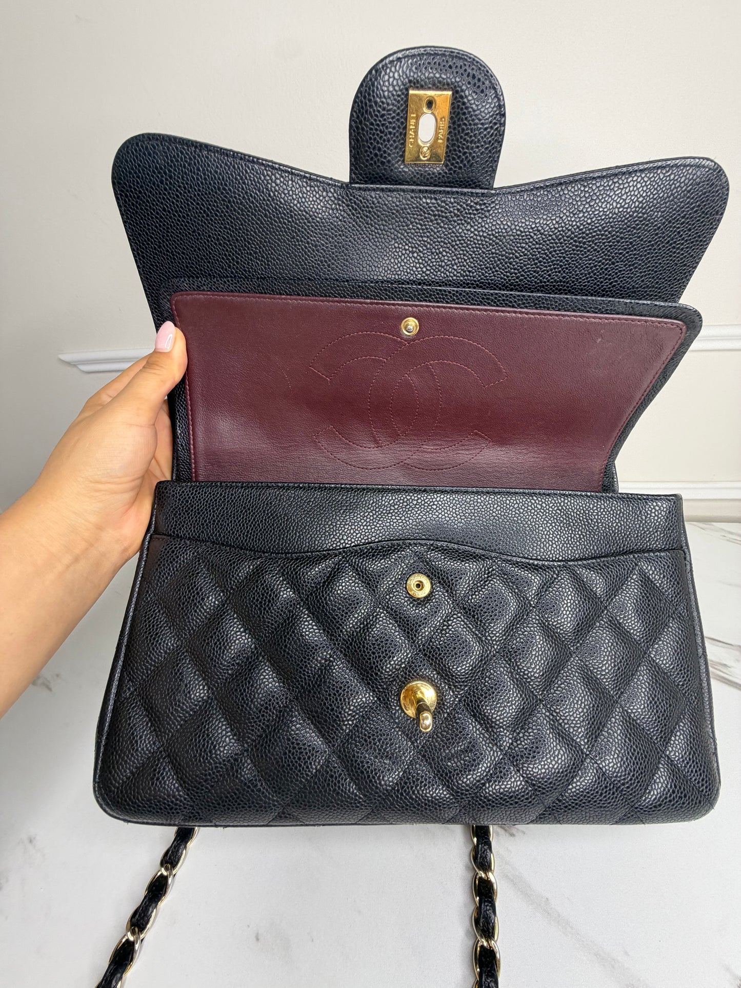 Chanel Classic Double Flap , Jumbo Size