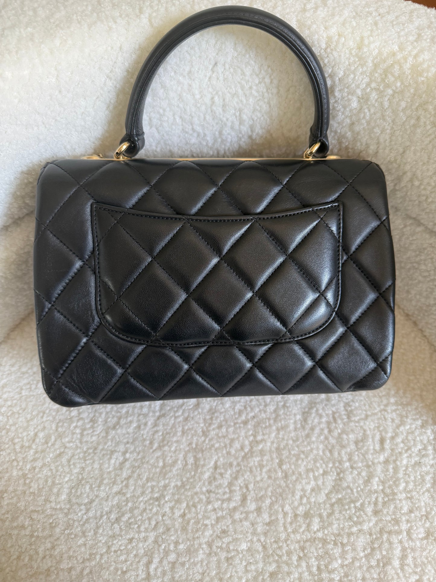 Chanel Trendy CC black with GHW Small