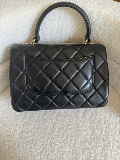 Chanel Trendy CC black with GHW Small