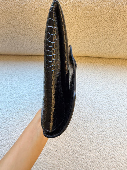Givenchy Croc Embossed Clutch