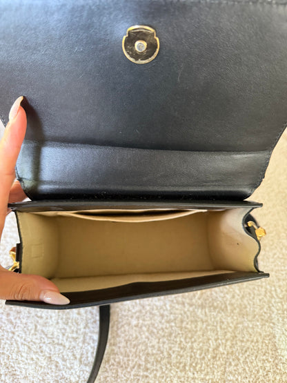 Jacquemus Le Grand Chiquito leather bag in blac