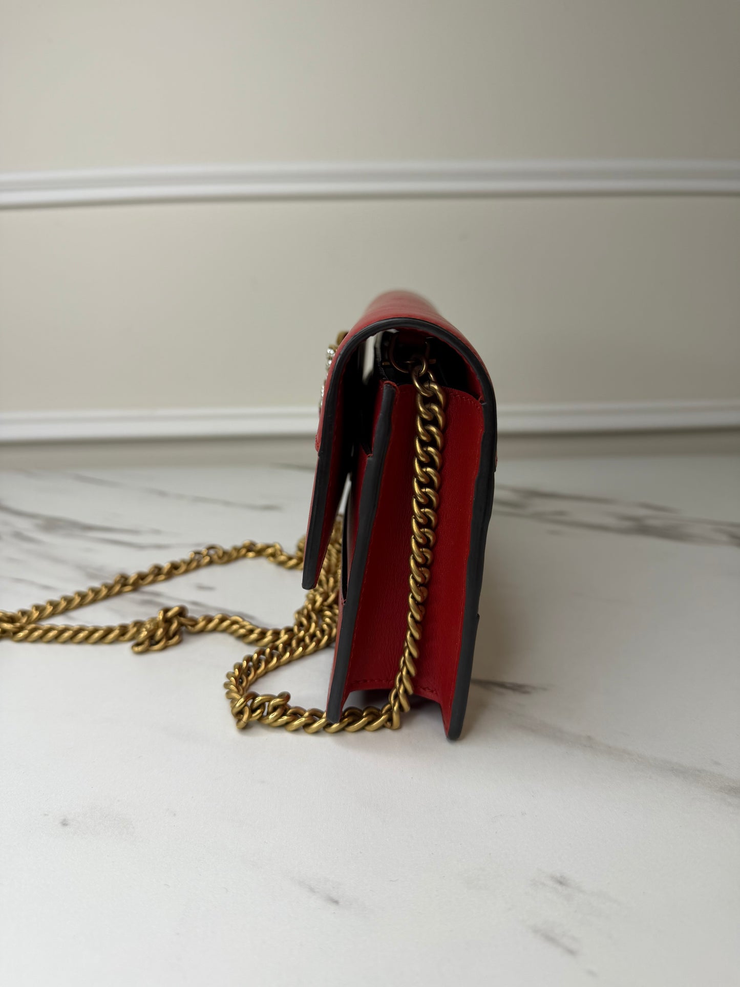Gucci Queen Margaret GG Leather Woc
