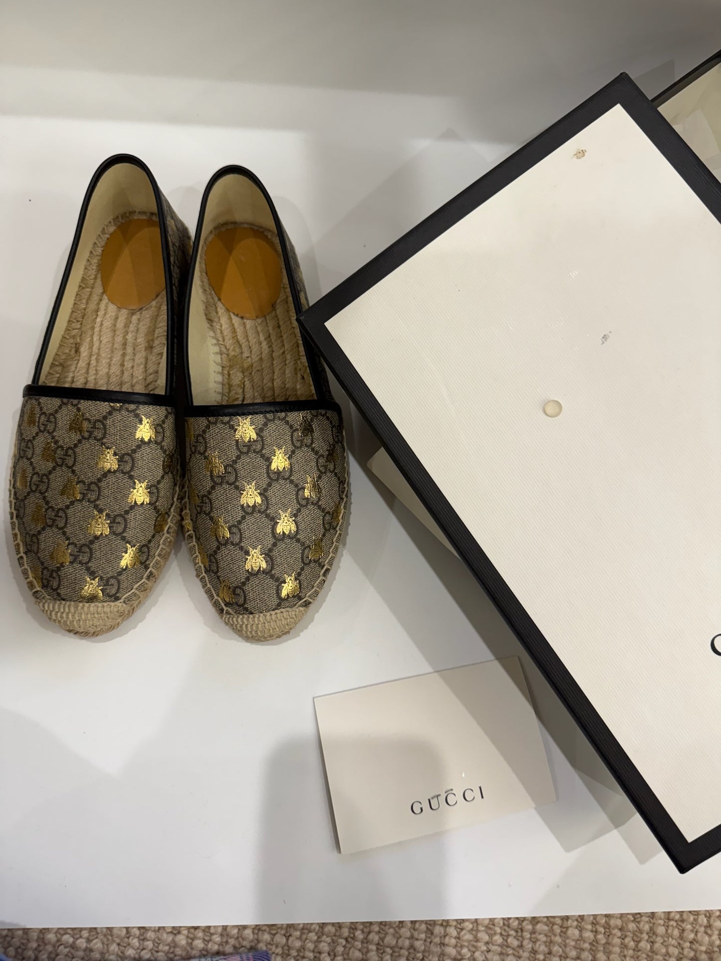 Gucci espadrilles size 39.5