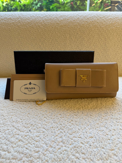 Prada Wallet with card insert