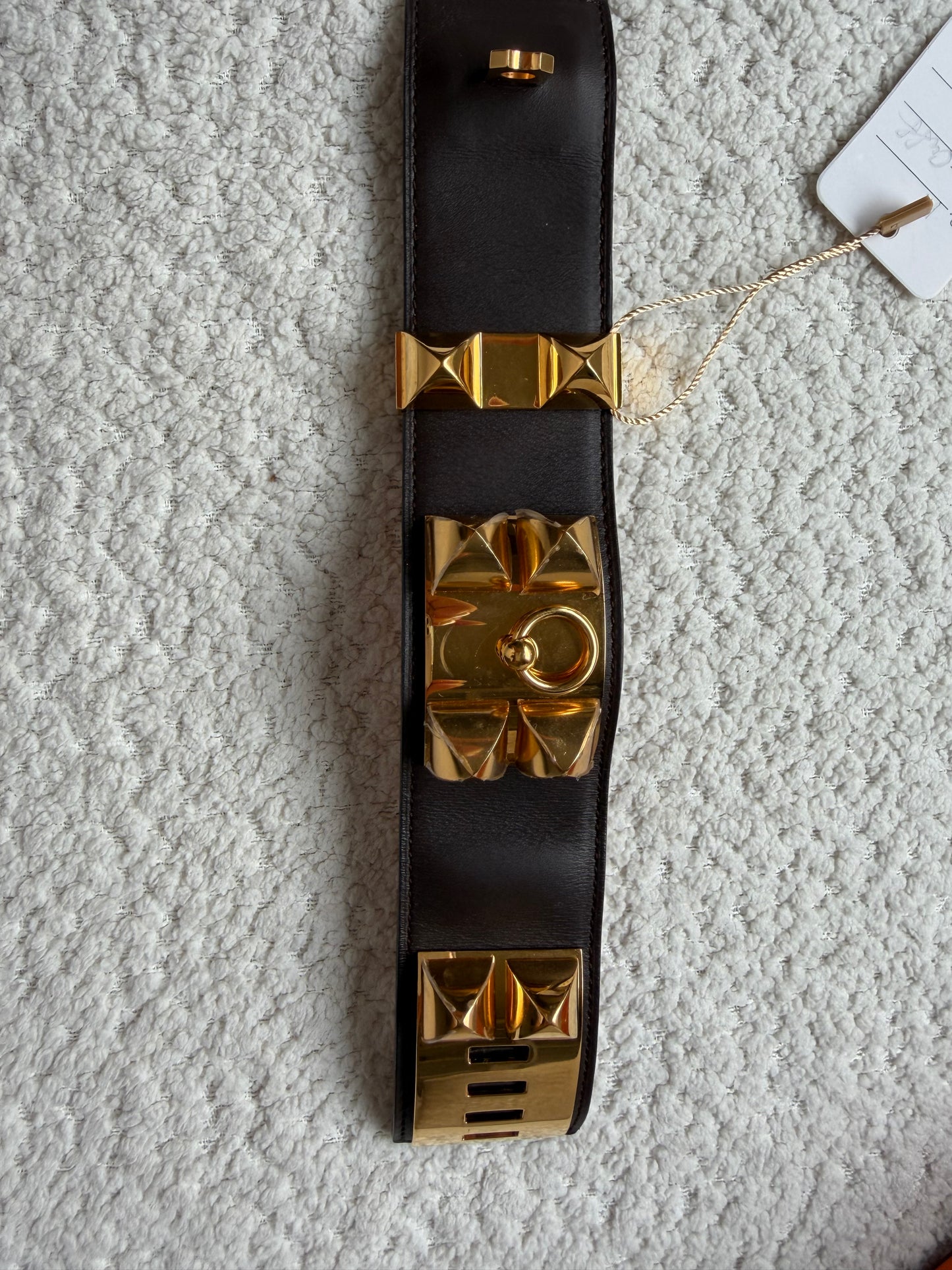 Hermes’ CDC Bracelet, comes with pouch, box and authentication