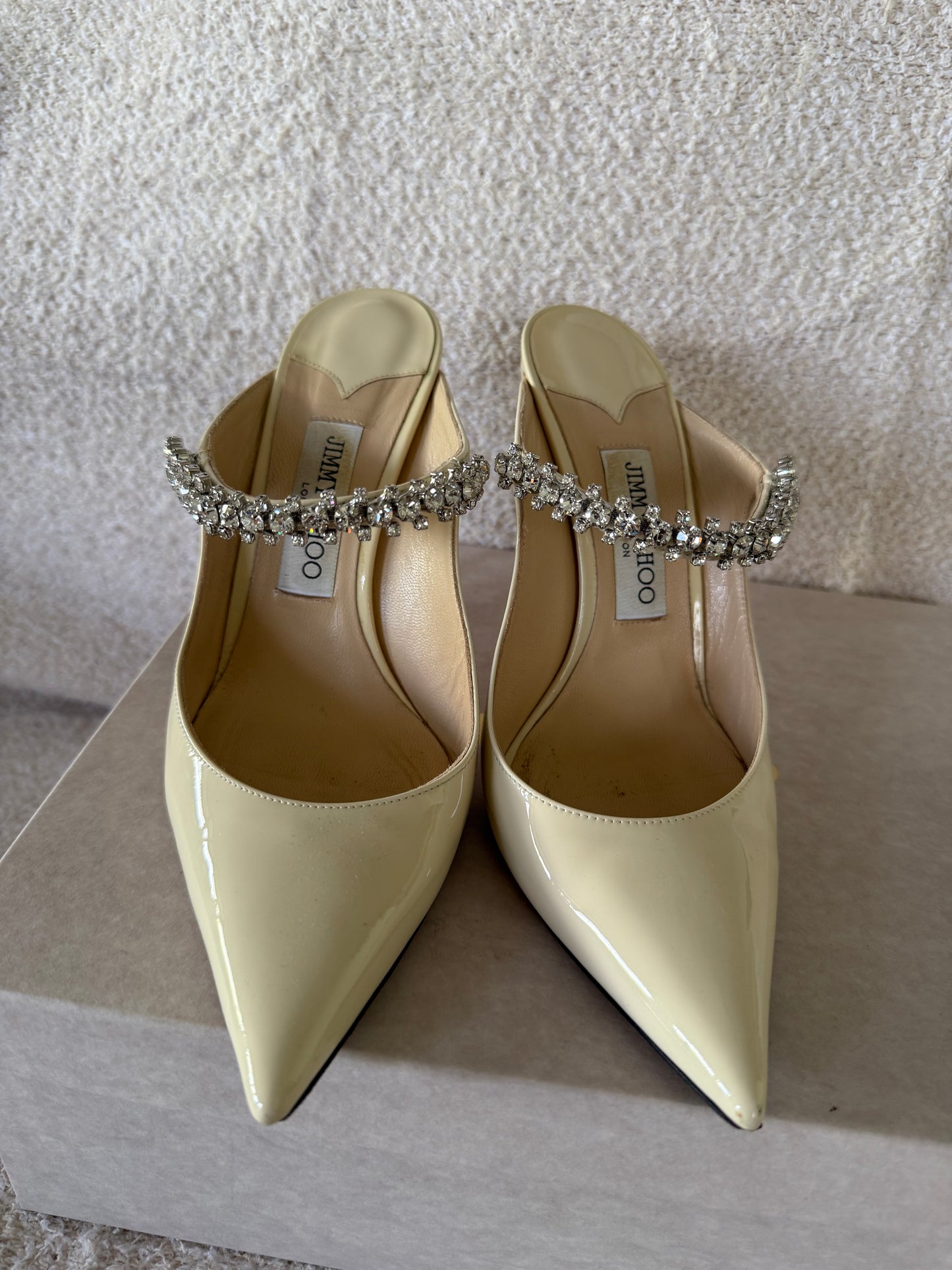 Jimmy Choo Bing 100 mules size 39