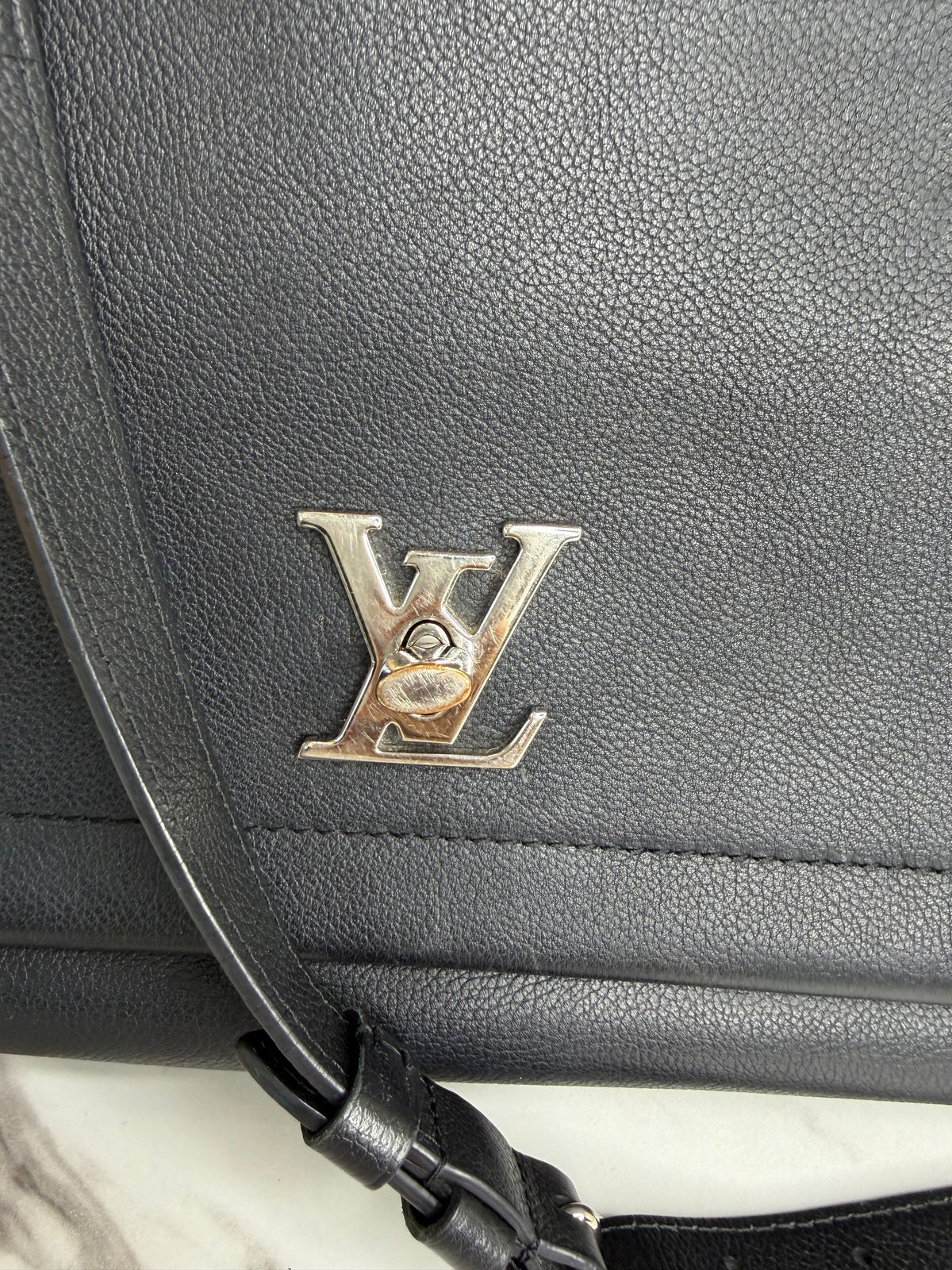 Louis Vuitton Lock Me Top  Handle/ Shoulder Bag