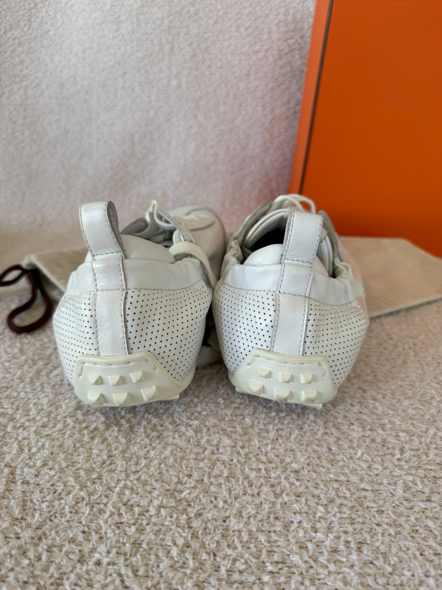 Hermes sneakers size 38.5