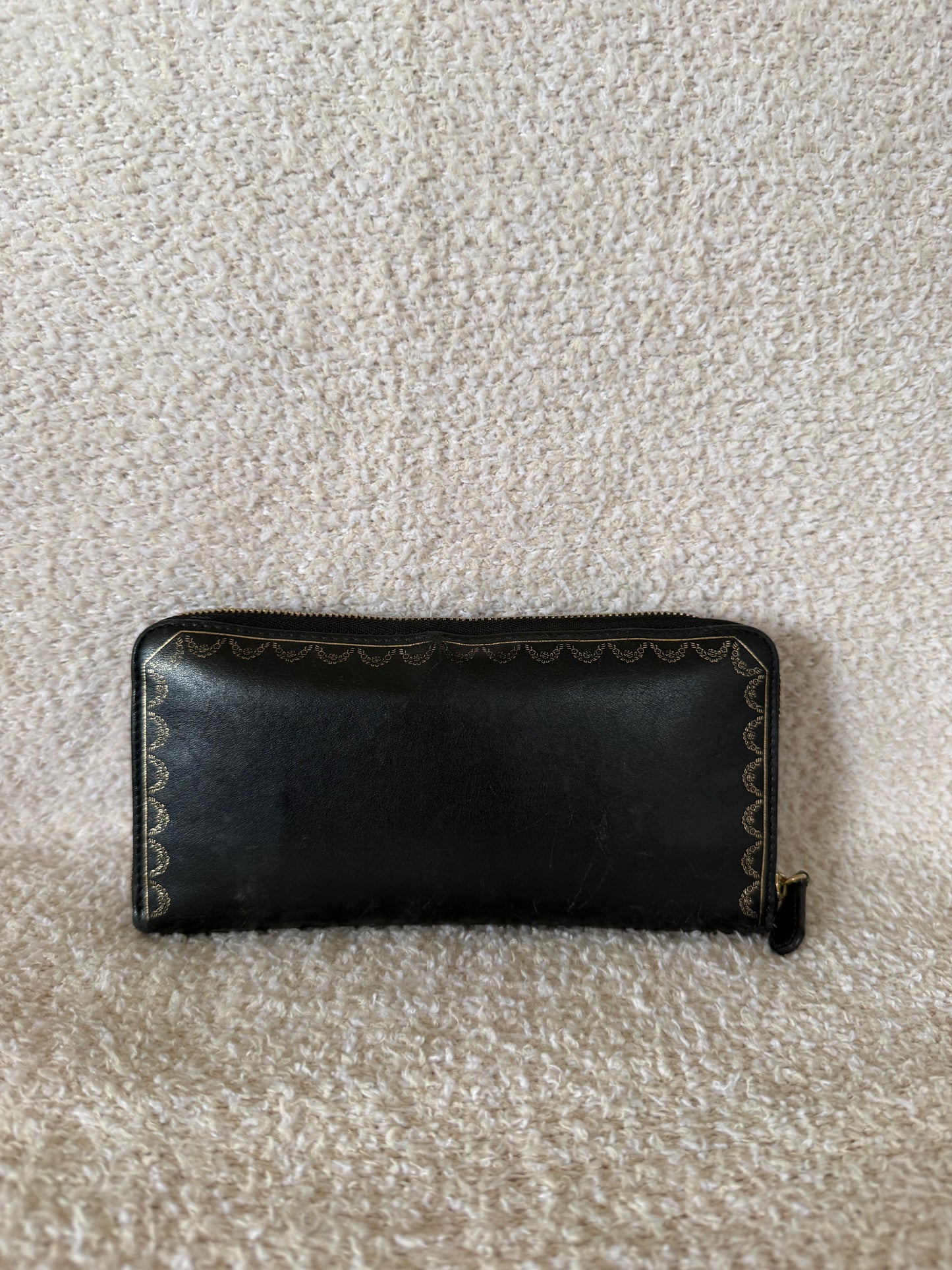 Cartier Garland de Cartier long zip wallet
