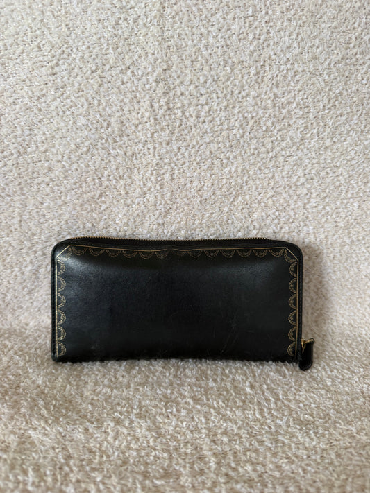 Cartier Garland de Cartier long zip wallet