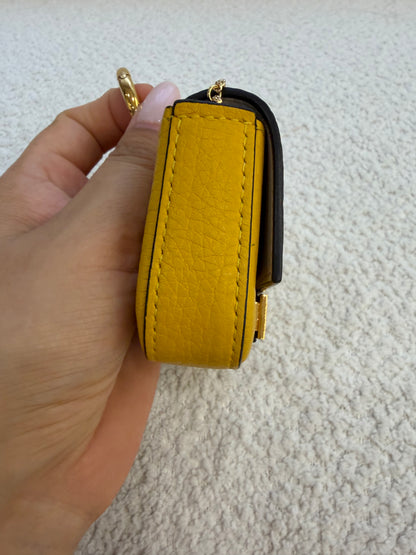 Fendi Nano Baguette in yellow