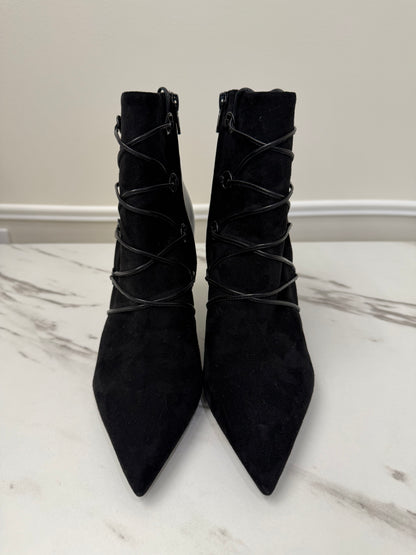 Saint Laurent Suede & Leather Boots