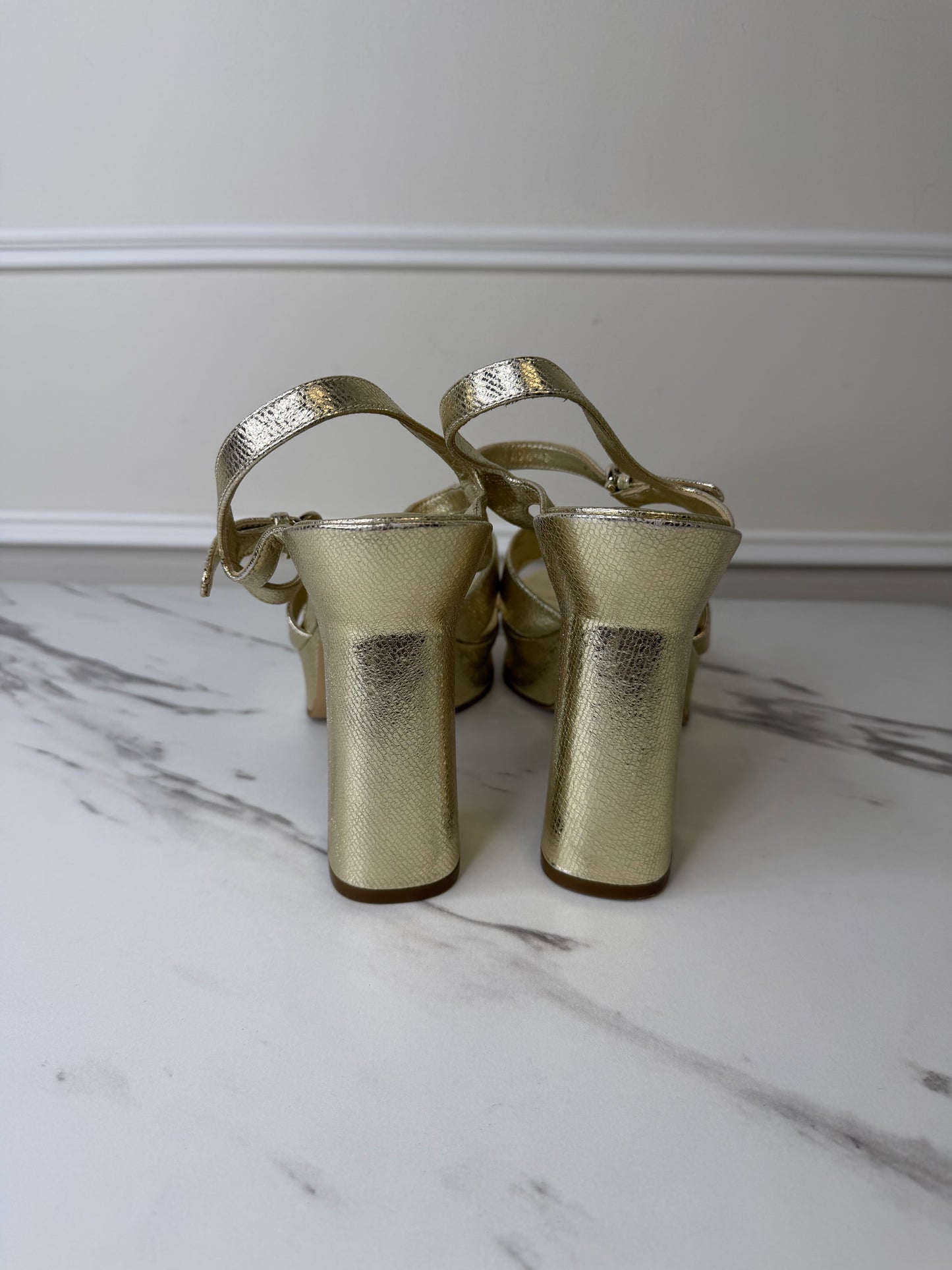 Salvador Ferragamo Platform Sandals , Size 10.5