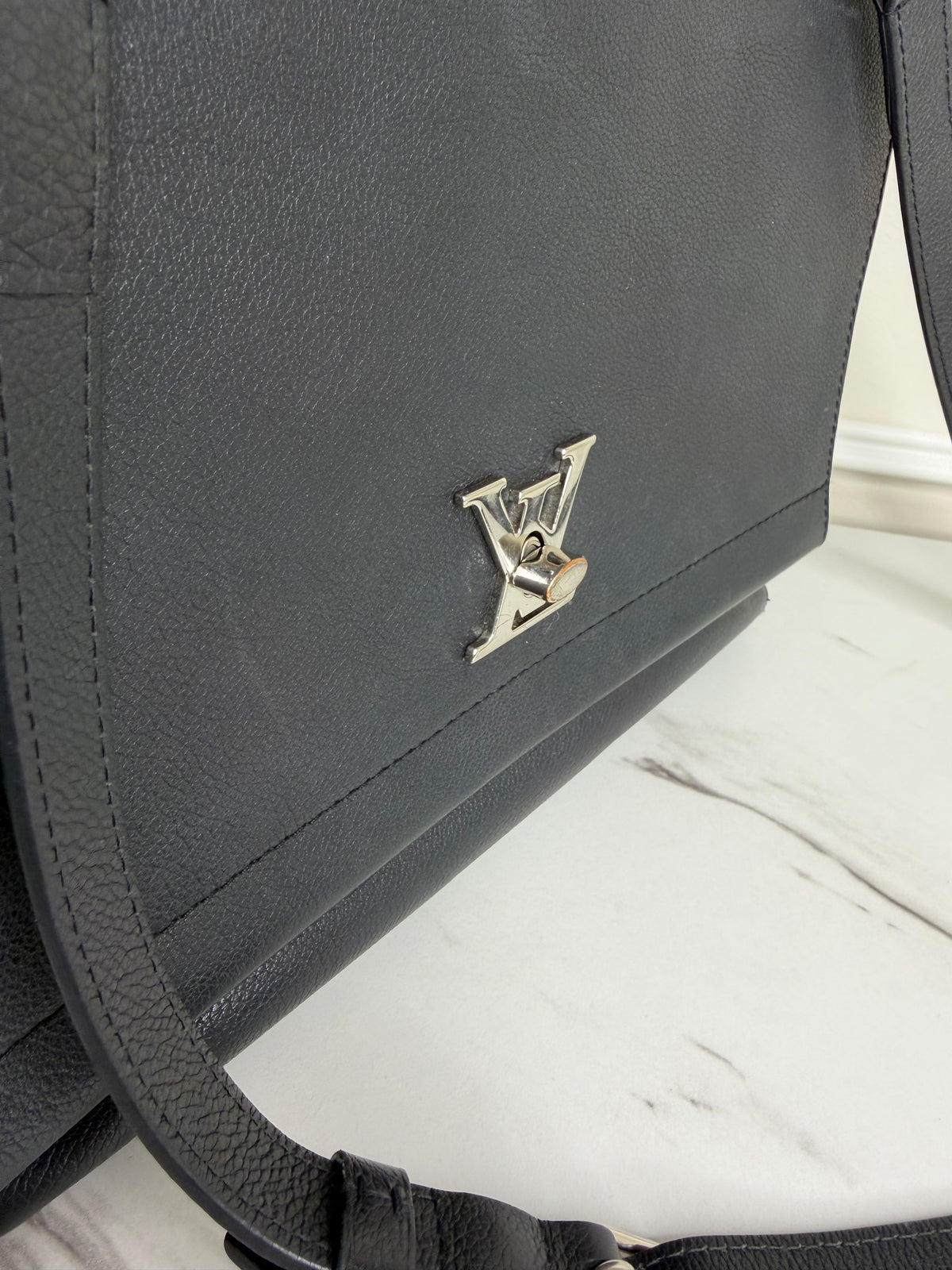 Louis Vuitton Lock Me Top  Handle/ Shoulder Bag